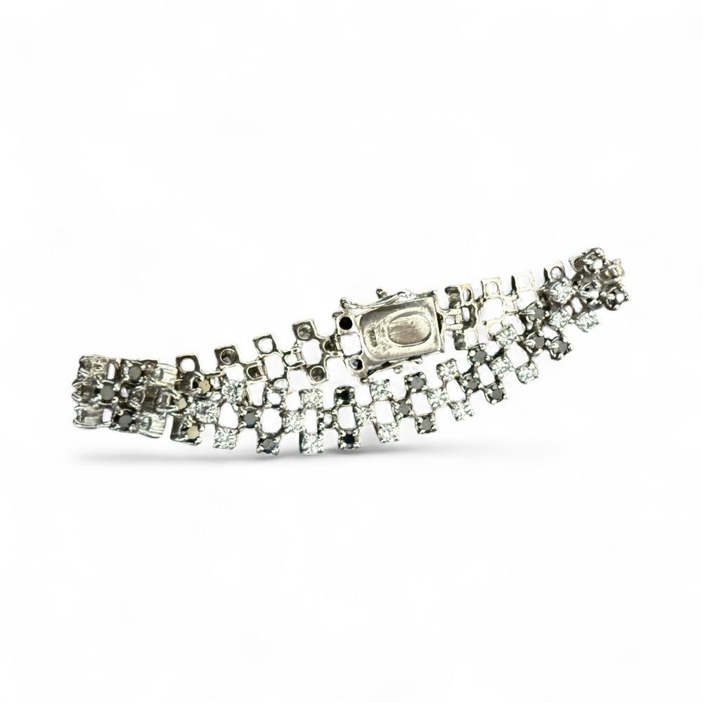 Sparkling Silver Rhinestone Bracelet Glam Crystal Wedding Party Jewelry
